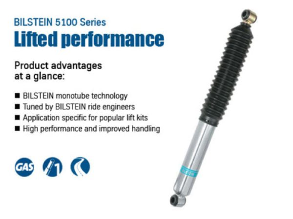 Bilstein 5100 Series 96-02 Toyota 4Runner Rear 46mm Monotube Shock Absorber Fashion