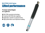 Bilstein 5100 Series 99-06 Chevy Silverado 1500 97-03 Ford F-150 Front 46mm Monotube Shock Absorber Hot on Sale