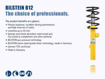 Bilstein B12 2001 Porsche Boxster Base Front and Rear Suspension Kit Online Hot Sale