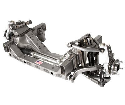 Detroit Speed X-Gen 535 Front Suspension Module - Bare Components - Double Adjustable Remote Shocks 5x4.75 in. (032041-RDS) Hot on Sale