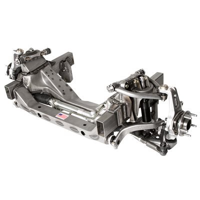 Detroit Speed X-Gen 535 Front Suspension Module - Bare Components - Double Adjustable Remote Shocks 5x4.75 in. (032041-RDS) Hot on Sale