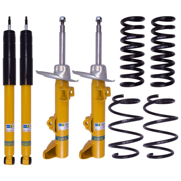 Bilstein B12 (Pro-Kit) 12-15 Mercedes-Benz SLK250 Base L4 1.8L Front and Rear Suspension Kit Online Hot Sale