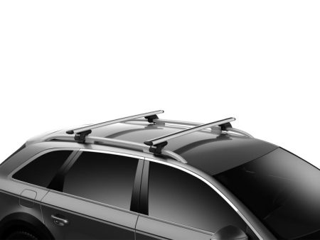 Thule Evo Raised Rail Load Carrier Feet (Vehicles w Raised Railings) - Black Fashion