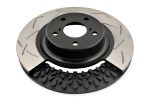 DBA 12-13 Volkswagen Golf R Front 5000 Series Slotted Rotor w Black Hat Sale