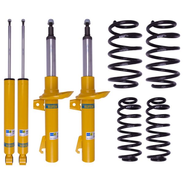 Bilstein B12 15-16 Audi A3 Quattro Premium Plus Prestige L4 2.0L Front and Rear Suspension Kit Online Hot Sale