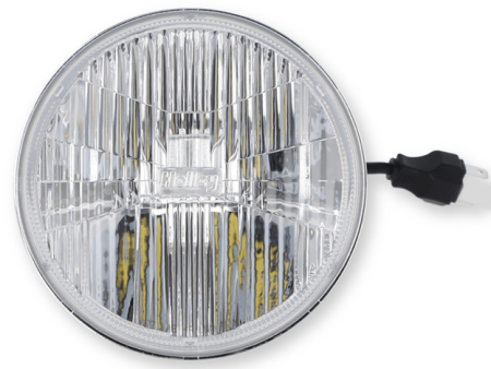 Holley RetroBright LED Forward Facing Light - Classic White (3000K) HIGH-BEAM ONLY on Sale