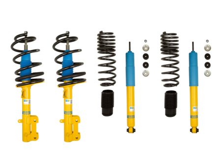 Bilstein B12 (Pro-Kit) 07-11 Ford Mustang Shelby GT500 KR V8 5.4L Front & Rear Suspension Kit For Sale