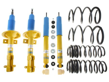 Bilstein B12 (Pro-Kit) 11-13 Ford Mustang GT V8 5.0L Front & Rear Suspension Kit Hot on Sale