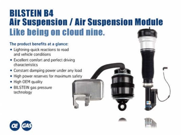 Bilstein 10-12 Land Rover Range Rover B4 OE Replacement Air Suspension Strut - Front Left Sale