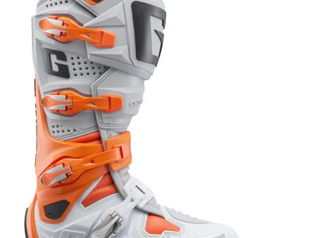 Gaerne SG12 Boot Orange Grey White Size - 9 Sale