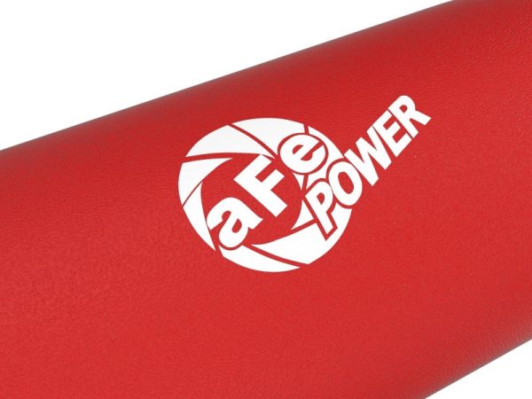 aFe 20-23 Ford Explorer ST V6 3.0L (tt) BladeRunner 2-3 4in Aluminum Cold Charge Pipe - Red Discount