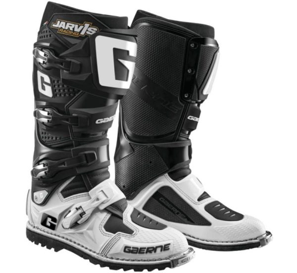 Gaerne SG12 Boot Jarvis Edition Black White Size - 13 For Cheap