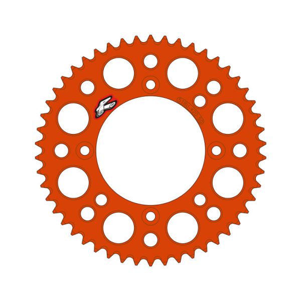 Renthal 2025 KTM 65 Rear Chain Wheel - Orange 420-46GP Teeth For Cheap